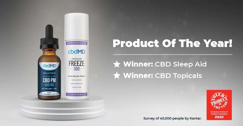 cbdMD Product of the Year